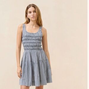 Loeffler Randall - Melody Gathered Mini Dress (M)